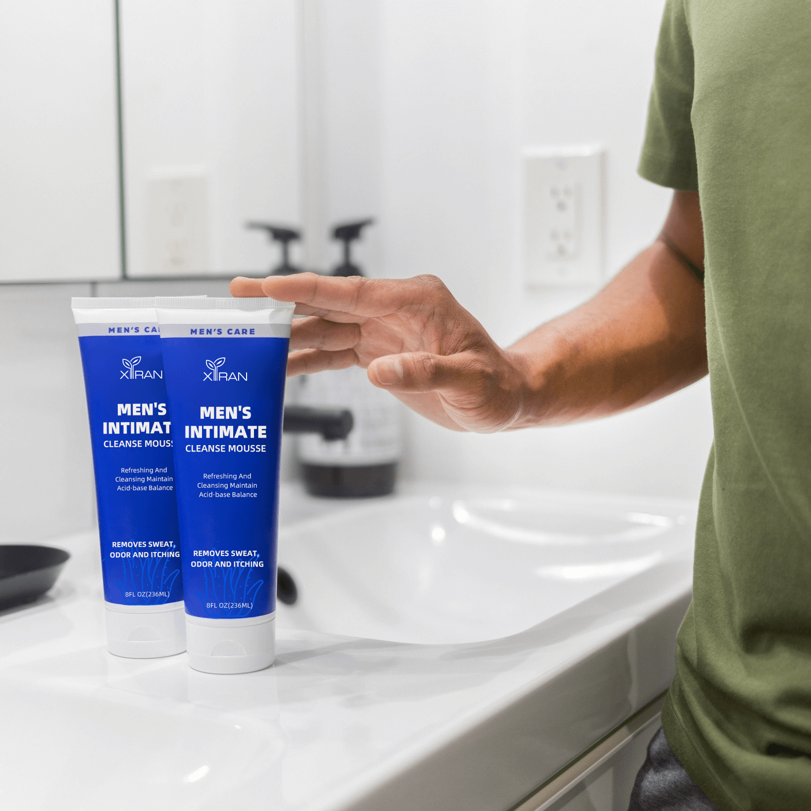 intimate wash men cleansing mousse